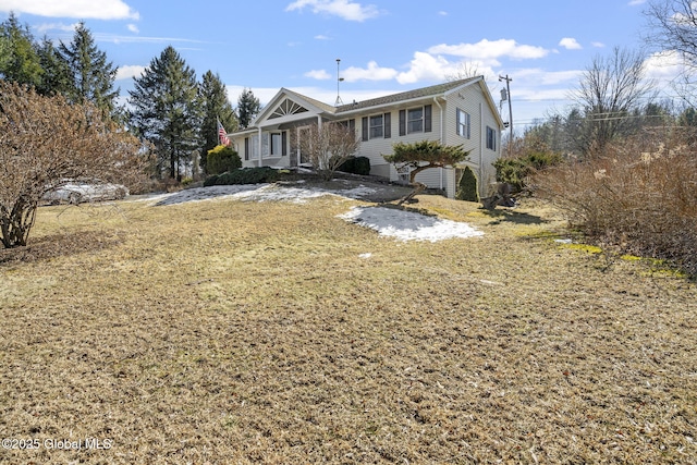 view of ranch-style home