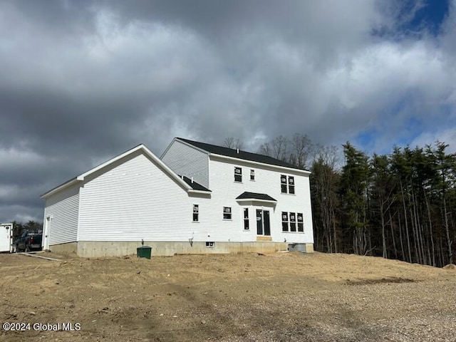 view of back of house