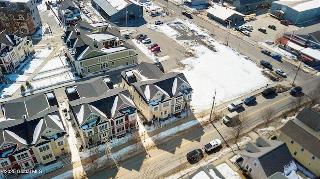 birds eye view of property featuring a residential view