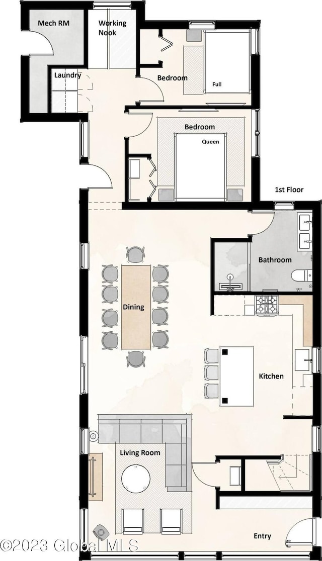 724 Green Lake Rd, Athens, NY 12015 - floor plan