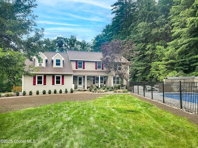 22 S Greenfield Rd, Greenfield, NY 12833 - view of front of property featuring a porch