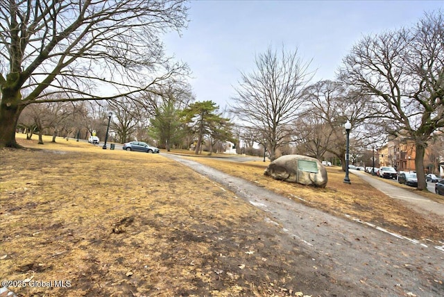 view of street featuring street lighting