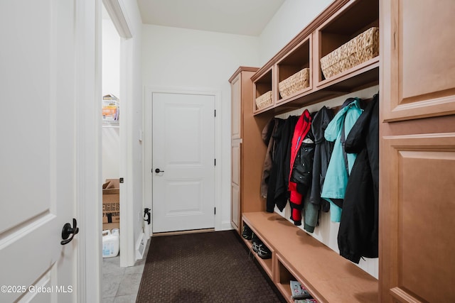 view of mudroom