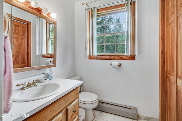 18 Johnson Ln, Poestenkill, NY 12018 - bathroom with a baseboard radiator and vanity