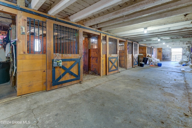 view of stable