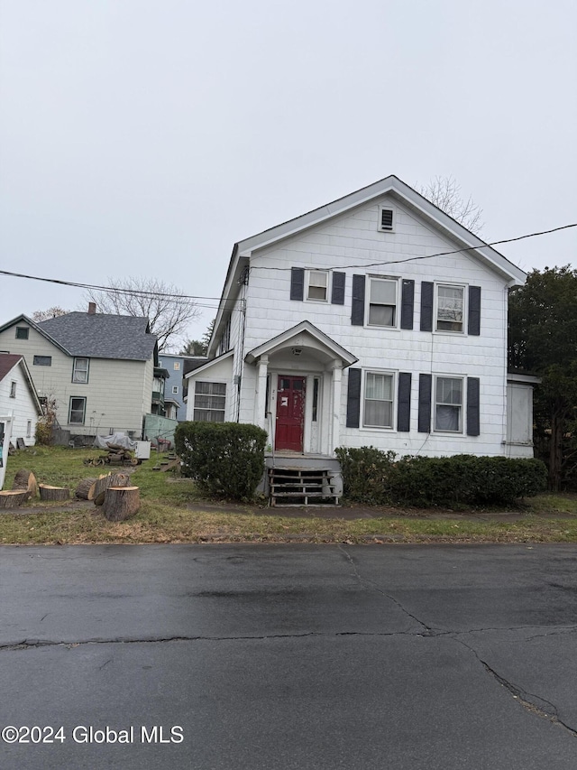 view of front of house
