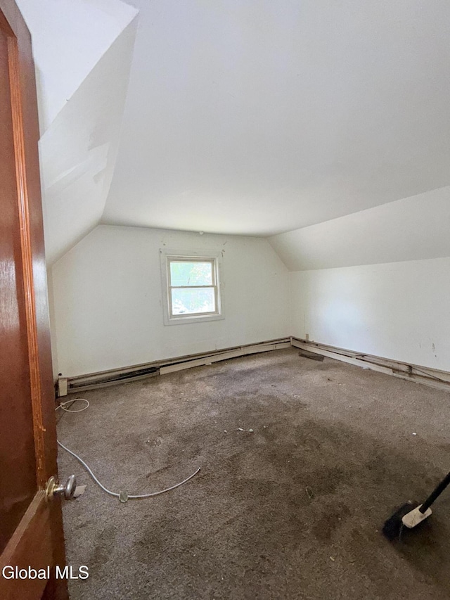 3144 N Thompson St, Rotterdam, NY 12306 - bonus room with vaulted ceiling and carpet