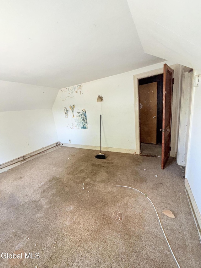 3144 N Thompson St, Rotterdam, NY 12306 - bonus room with vaulted ceiling and carpet flooring