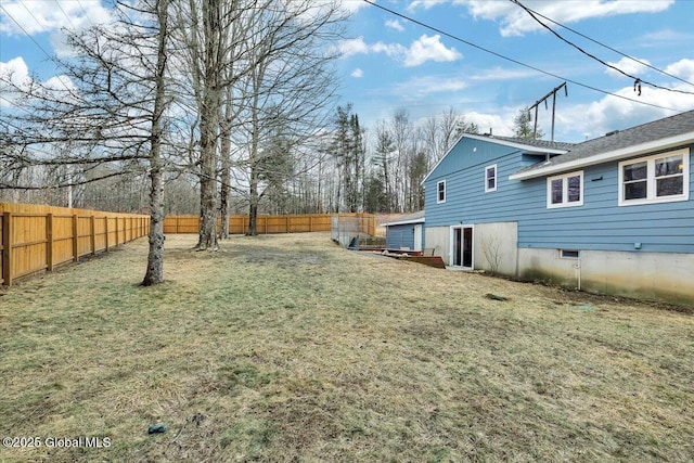 1263 Best Rd, East Greenbush, NY 12061 - view of yard with a fenced backyard