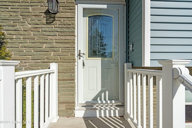 view of property entrance