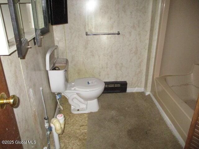 full bath featuring toilet