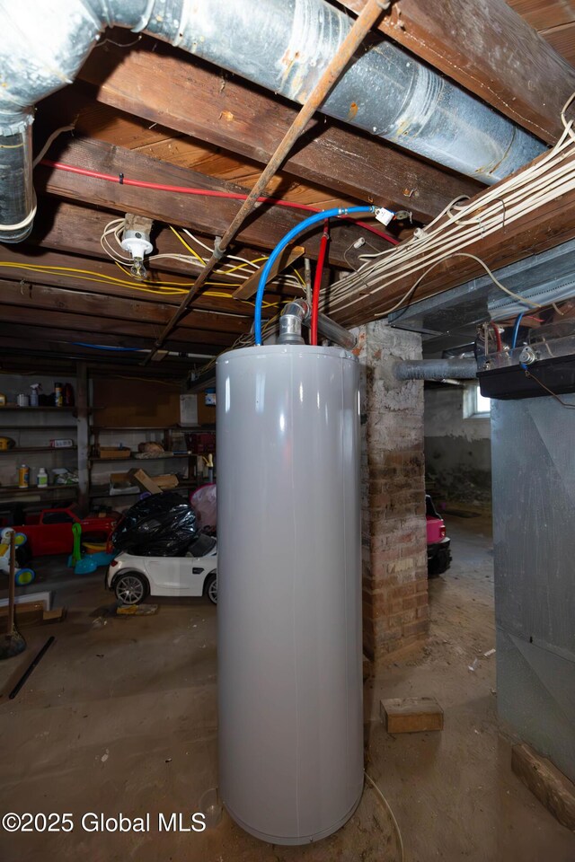 utilities with water heater