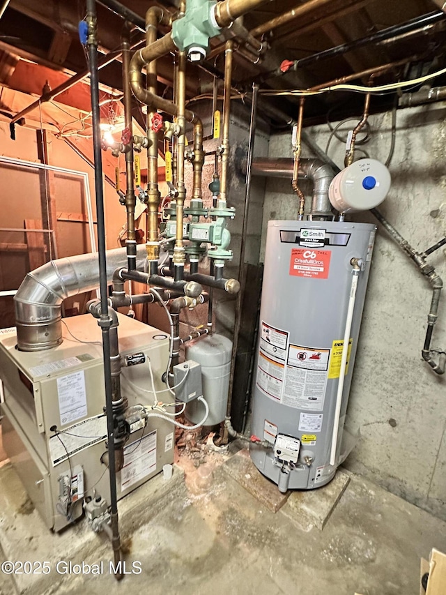 utilities featuring water heater