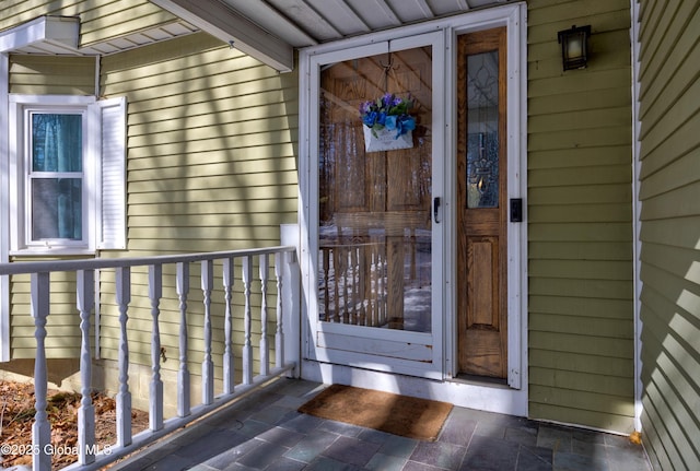 view of property entrance