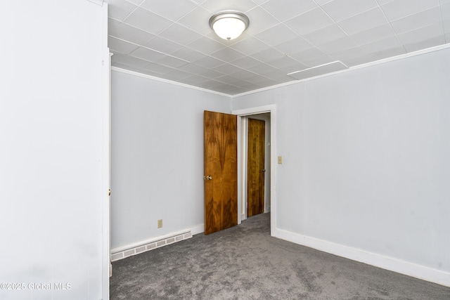 68 Wemple Rd, Bethlehem, NY 12054 - empty room with carpet floors, ornamental molding, and baseboards