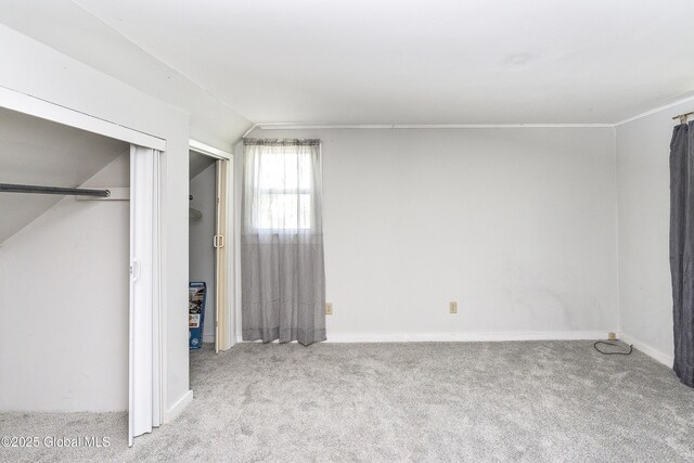 68 Wemple Rd, Bethlehem, NY 12054 - unfurnished bedroom with carpet, baseboards, and a closet