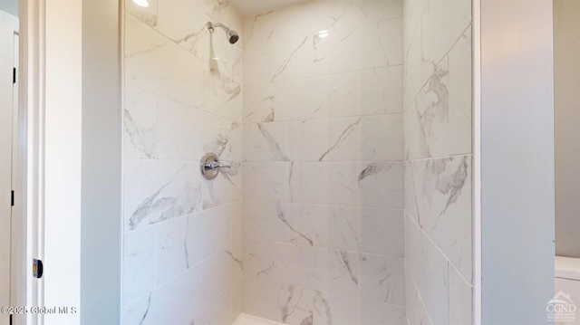 full bath featuring a shower stall