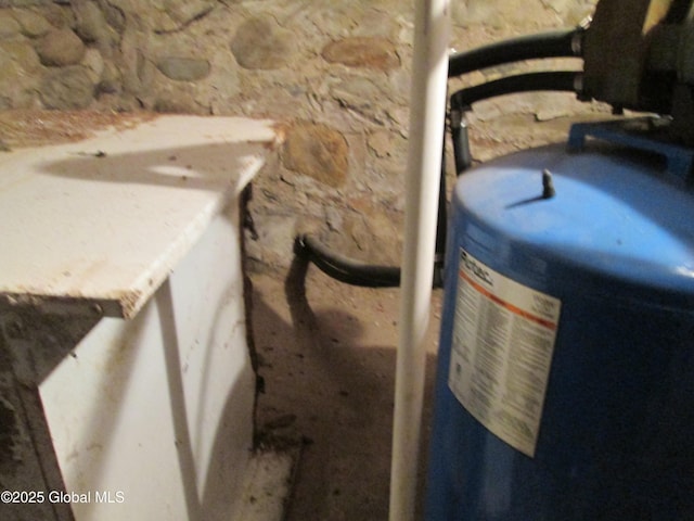 view of utility room