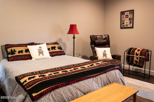 60 Federal Hill Rd, Bolton, NY 12814 - bedroom featuring baseboards and wood finished floors