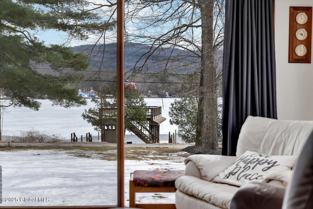 view of sitting room