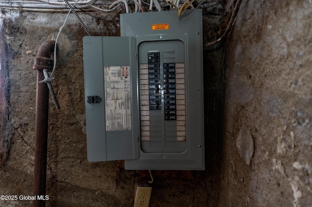 utility room featuring electric panel