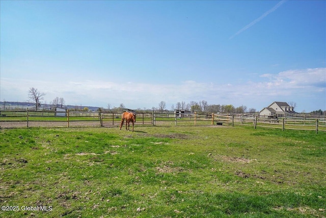 346 State Route 197, Fort Edward, NY 12828 - view of yard featuring fence and a rural view