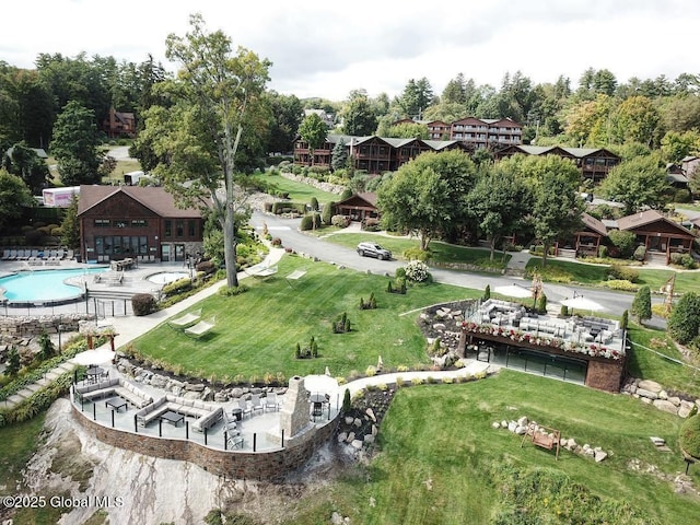 aerial view