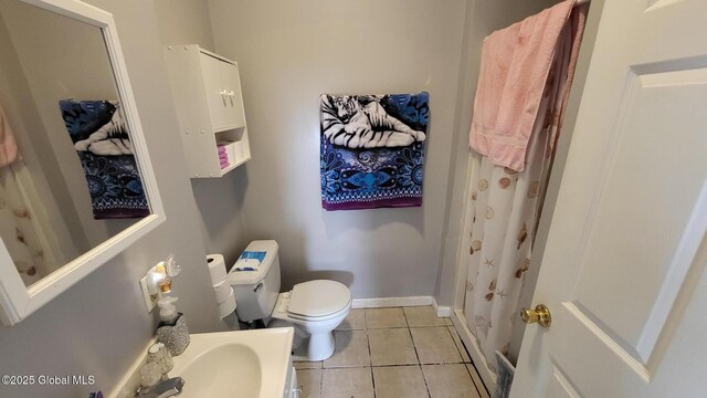 9 Penrose Ave, Mechanicville, NY 12118 - bathroom with tile patterned floors, baseboards, toilet, and vanity