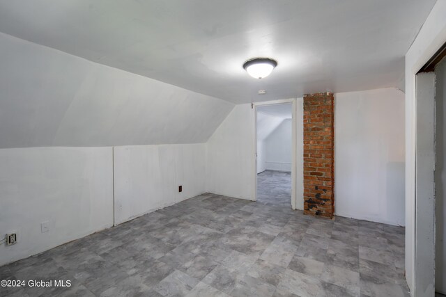 23 Barrows St, Albany, NY 12209 - additional living space featuring vaulted ceiling