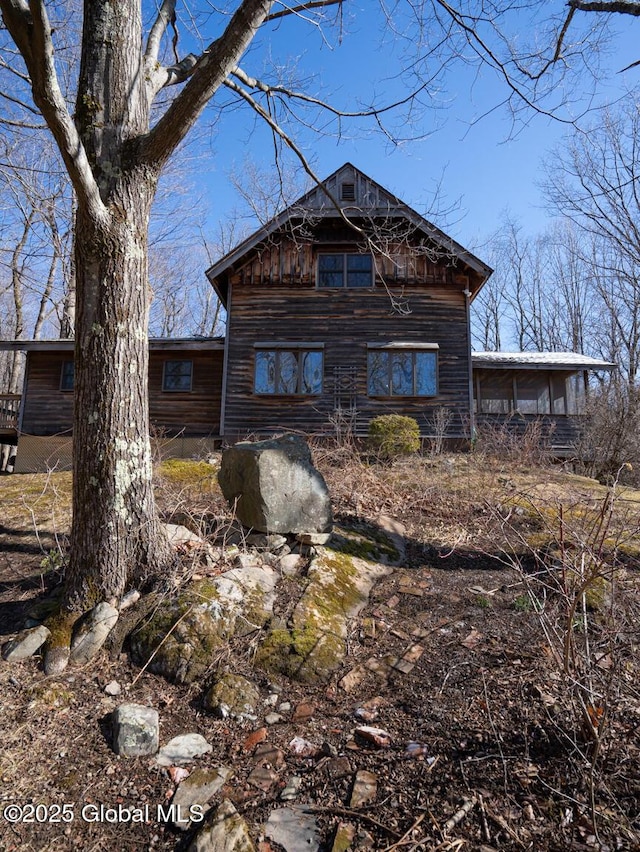view of side of home