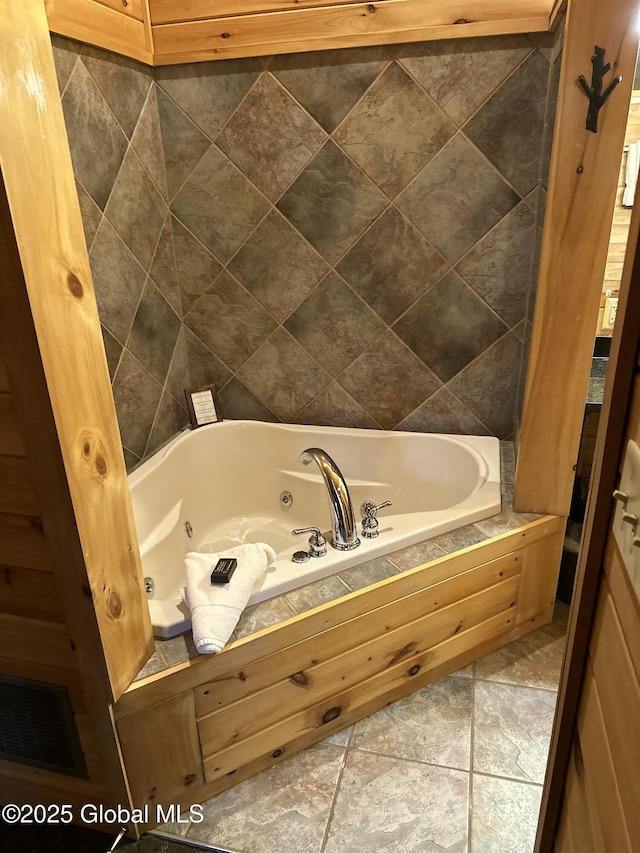 3210 Lake Shore Dr # 34Interval 5, Lake George, NY 12845 - full bathroom featuring visible vents and a jetted tub