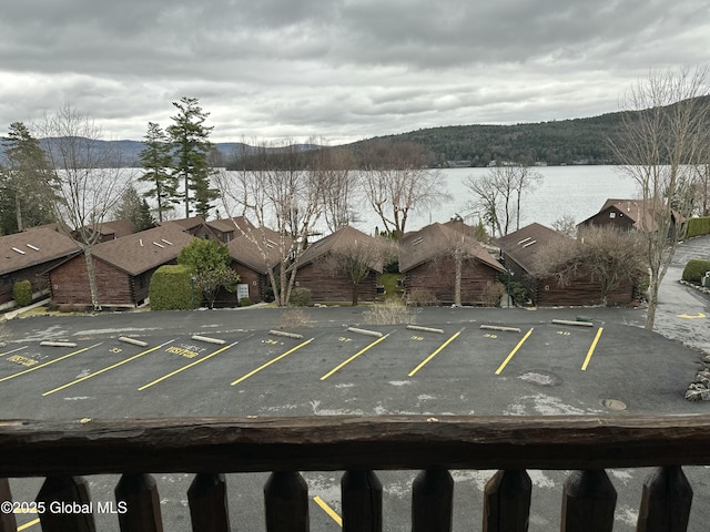 3210 Lake Shore Dr # 34Interval 5, Lake George, NY 12845 - uncovered parking lot with a water view