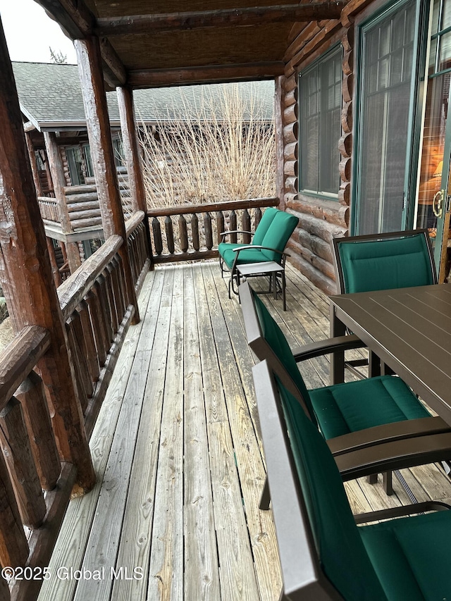 3210 Lake Shore Dr # 34Interval 5, Lake George, NY 12845 - view of deck