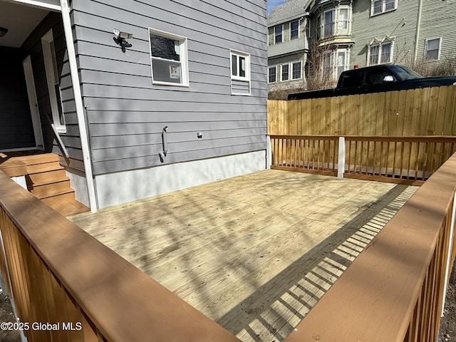 9 Brandt Pl, Amsterdam, NY 12010 - view of deck
