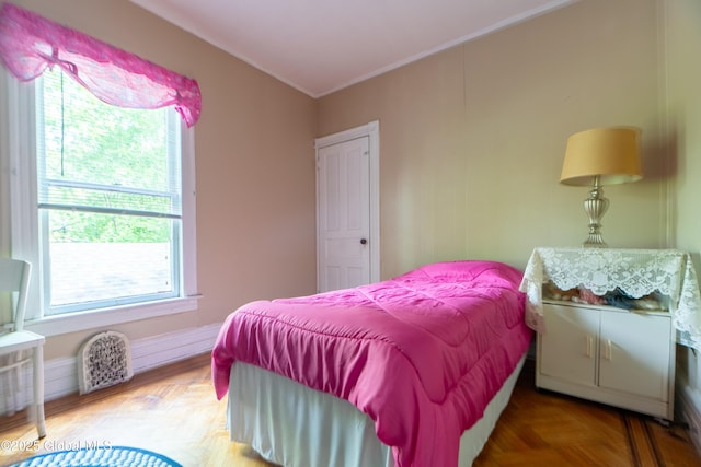 14 Pleasant St, Ballston Spa, NY 12020 - bedroom featuring crown molding