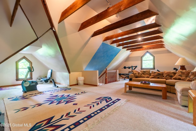 14 Pleasant St, Ballston Spa, NY 12020 - view of carpeted living room