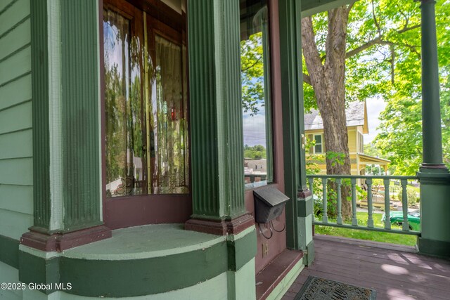 14 Pleasant St, Ballston Spa, NY 12020 - view of sunroom / solarium