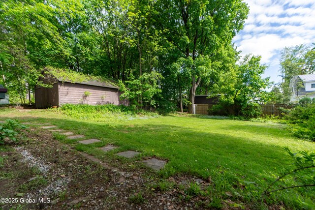14 Pleasant St, Ballston Spa, NY 12020 - view of yard
