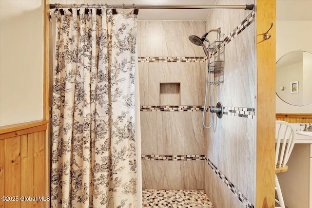 23 Leggett Rd, Ghent, NY 12075 - full bath featuring a tile shower