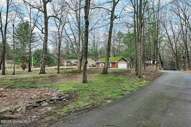 23 Leggett Rd, Ghent, NY 12075 - exterior space with driveway and a detached garage