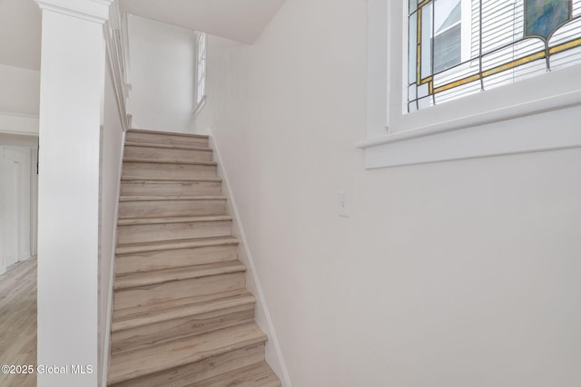 22 Fairlawn Ave, Albany, NY 12203 - stairs with wood finished floors