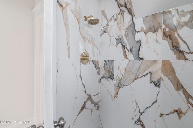 22 Fairlawn Ave, Albany, NY 12203 - bathroom view of a marble finish shower
