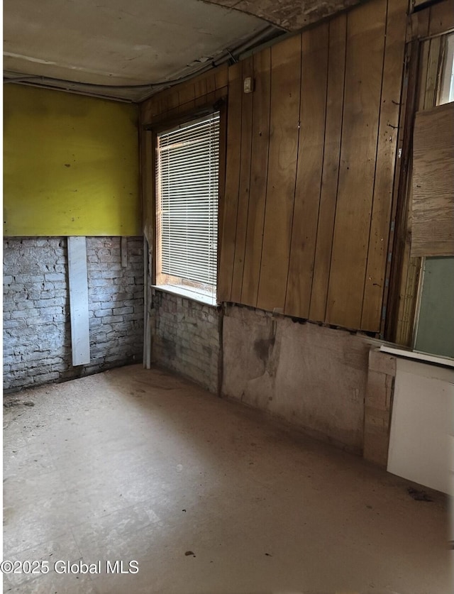 50 Ontario St, Albany, NY 12206 - basement featuring wood walls