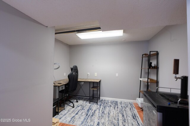 7 Bemis Heights Rd, Saratoga Springs, NY 12866 - office with baseboards and wood finished floors