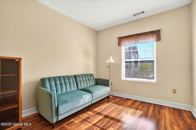8 Wall St Apt 200, Clifton Park, NY 12065 - sitting room with baseboards and wood finished floors