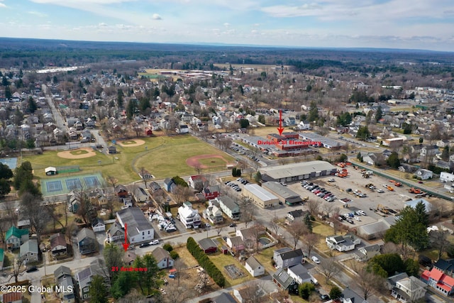 21 Andrews St, Saratoga Springs, NY 12866 - drone / aerial view