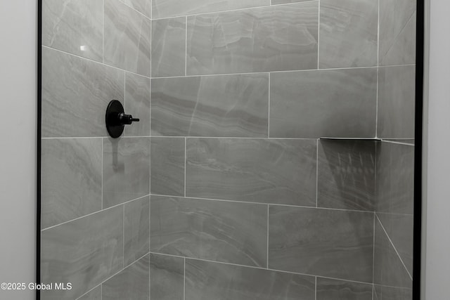 details featuring tiled shower