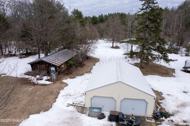 3183 State Highway 10, Ephratah, NY 12095 - view of snowy aerial view