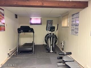 view of workout room