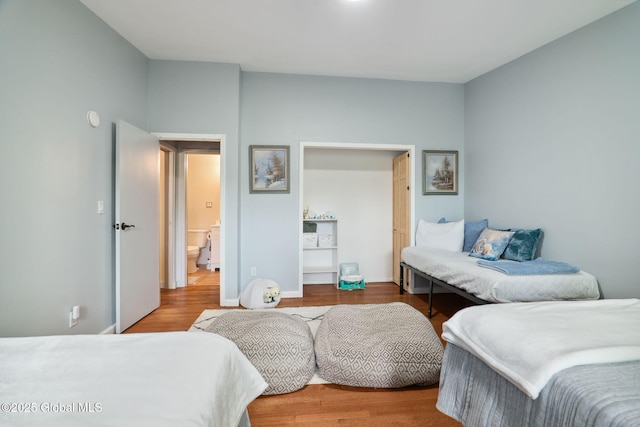 5 Overlook Ln B/D, Unit B/D Warrensburg, NY 12817 - bedroom featuring wood finished floors